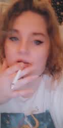 Babe Fetish Smoking gif