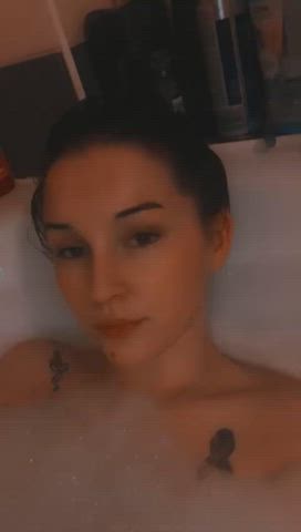 bath bathroom bathtub big tits natural tits tits gif