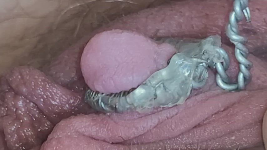 big clit close up orgasm gif