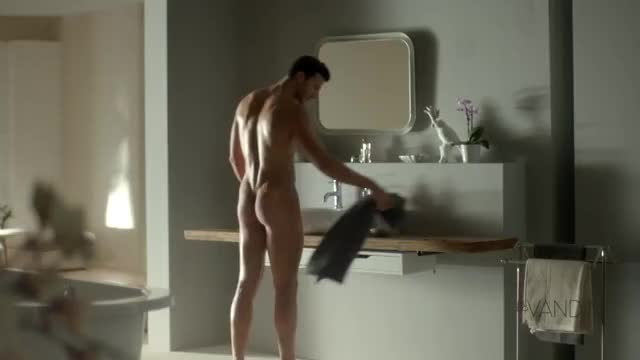 Jake F @InNeedOfHimbos · Feb 8 Male model Michael Lewis naked in Aldo Vandini commercial
