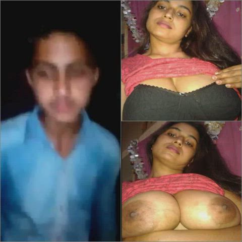 Bhabhi having fun with shy neighbour Kid ? complete collection [ Pics + Vids ] Don't