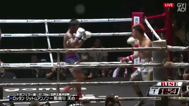 Tenshin Nasukawa and Rodtang exchange shots early (RISE 125)