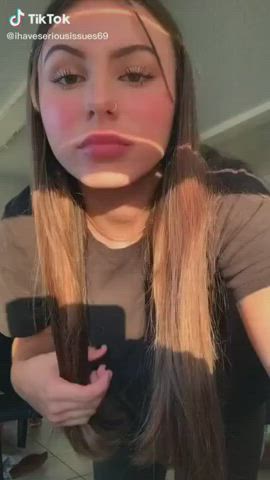 18 years old barely legal boobs cute dancing girls pretty sex teen tiktok gif