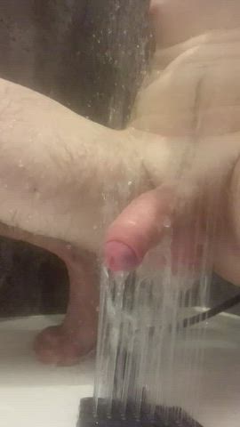 cock gay masturbating shower gif