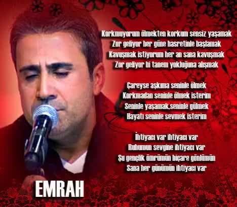 Famous Turkish Singer EMRAH,Most Famous Turkish Singers,EMRAH,TURKISH SINGER EMRAH,famous