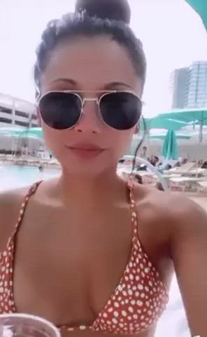 Beach Latina Ponytail gif