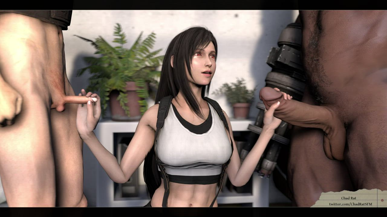 Tifa, Cloud &amp; Barret