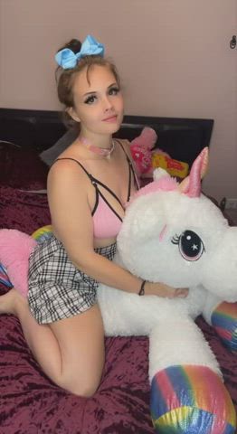 Do you like my Unicorn 18 years old Abriebaby