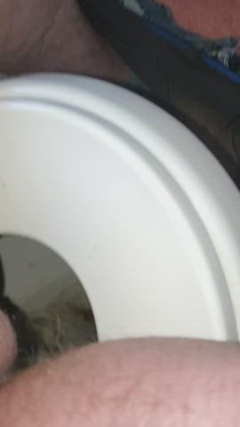 asshole messy toilet gif