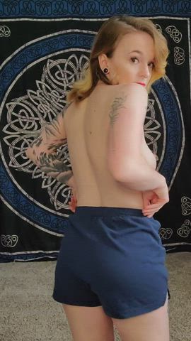 Ass Petite Tattoo Tease