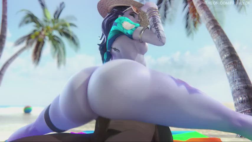 animation beach flexible french jiggling outdoor overwatch public sex gif