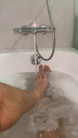 feet findom male dom male masturbation master master/slave masturbating slave wet