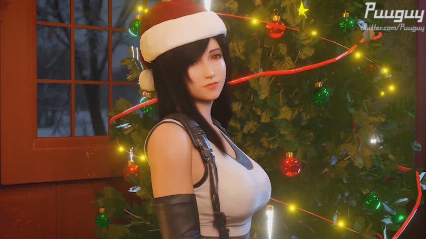 Tifa's Christmas Gift (Puuguy) [Final Fantasy]