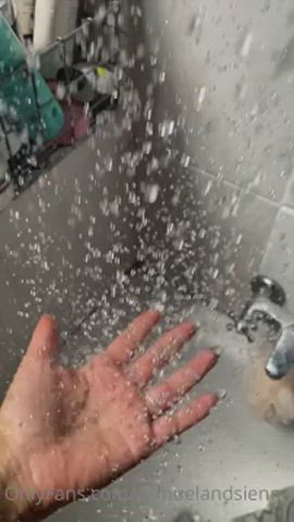 Lips Shower Wet gif