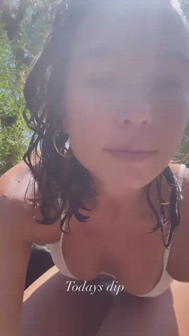 bikini pawg white girl gif