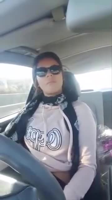 Titty livestream In Car