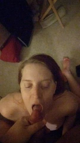 amateur blowjob cum cumshot facial homemade gif