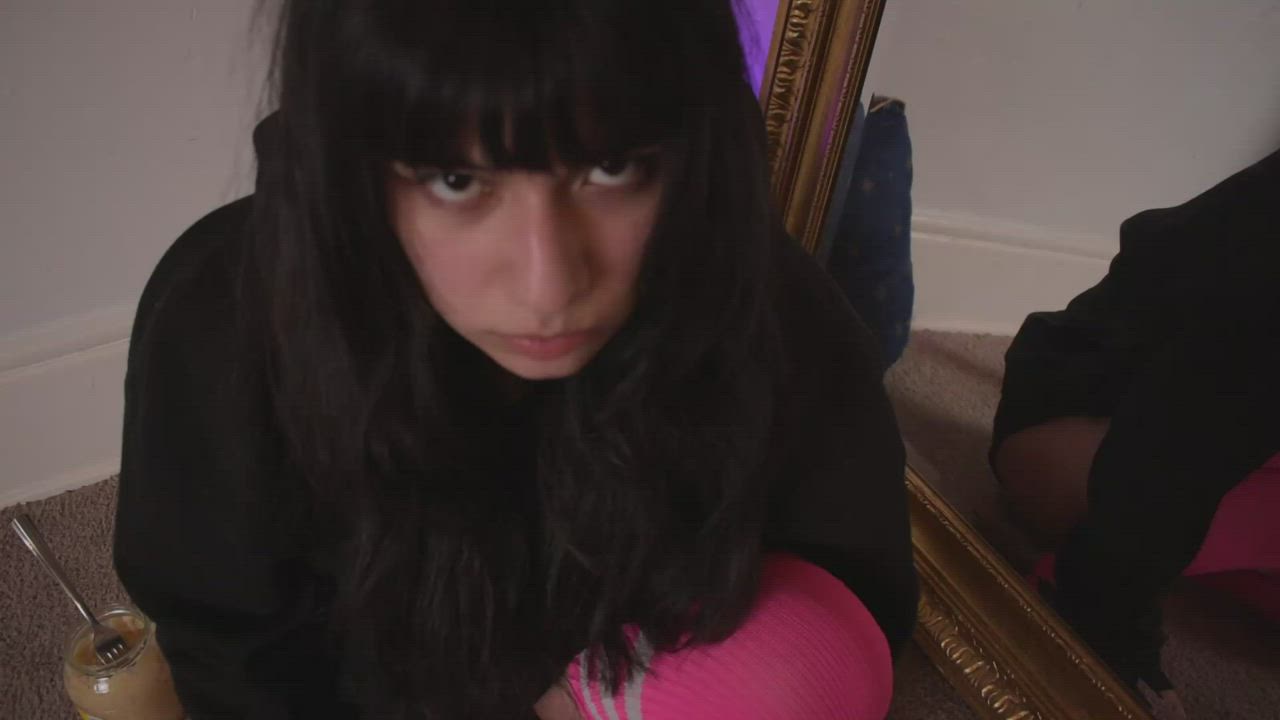 Emo Pink Socks gif