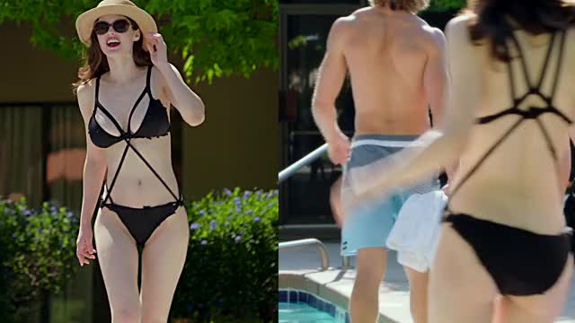 Alexandra Daddario Curves Layover