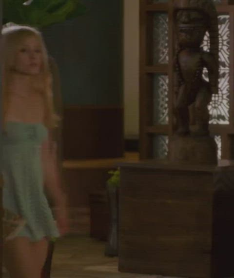 blonde celebrity kristen bell gif