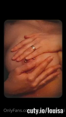 big tits boobs close up grabbing huge tits massage gif