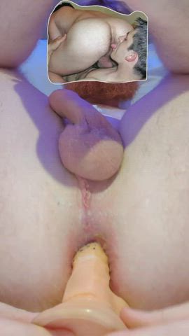 anal cock dildo gay redhead gif
