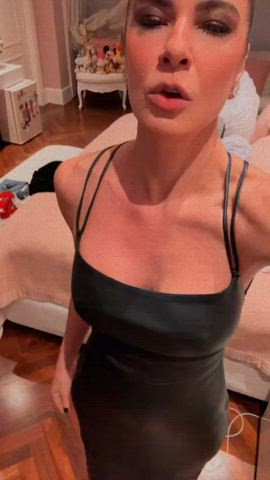 brazilian celebrity dress milf model nipples gif