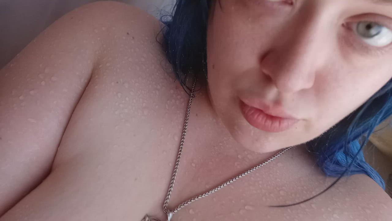 BBW Big Tits Blue Eyes Boobs Chubby Cute Tits gif