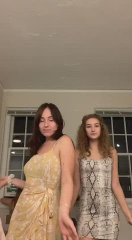 big tits natural tits tiktok gif