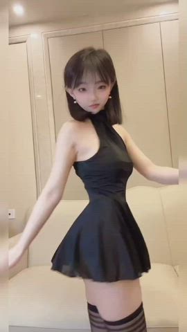 asian babe chinese cute dancing gif