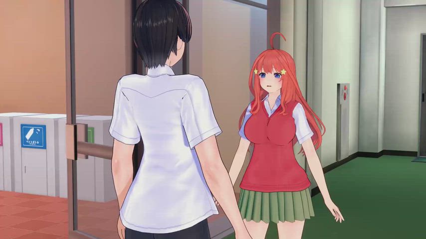 3d animation cheating cockslap face fuck hentai gif