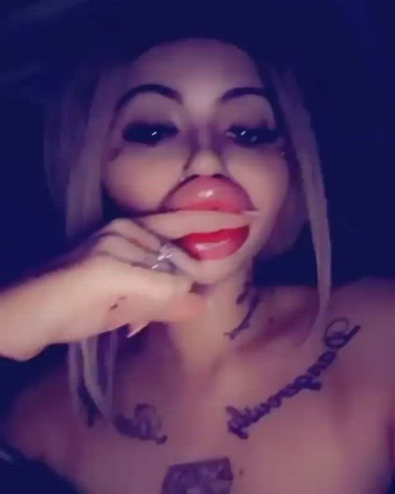 Fake Fetish Lips gif