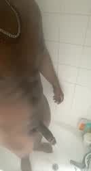 My soft shower BBC.