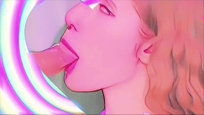 blowjob cock deepthroat sissy tiktok gif