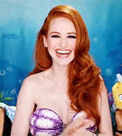 Madelaine Petsch has a slight jiggle