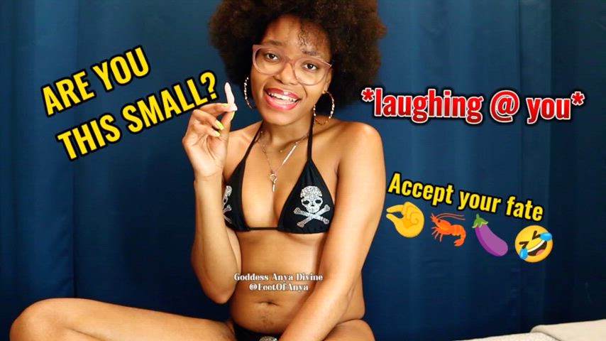 afro bikini domination ebony femdom glasses humiliation sph small tits r/sph bikinis