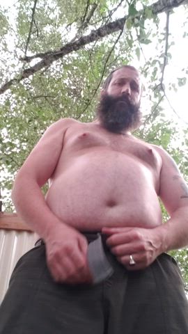 Bear Daddy Hairy Piss Pissing Watersports gif