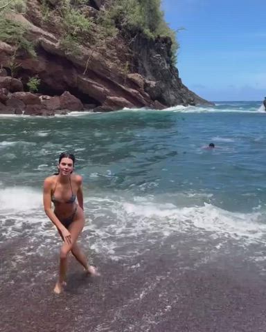 ass bikini kendall jenner gif