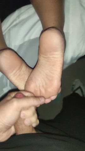 cum cum on feet cumshot double cumshot feet feet fetish gif