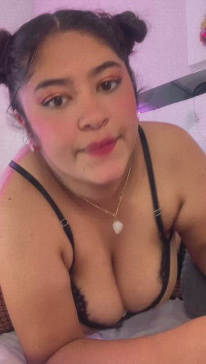 BBW Big Tits Latina gif