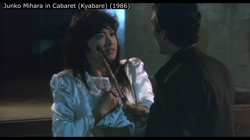 Girlfriend Junko Mihara gets forced in front of her boyfriend in Cabaret (Kyabare)