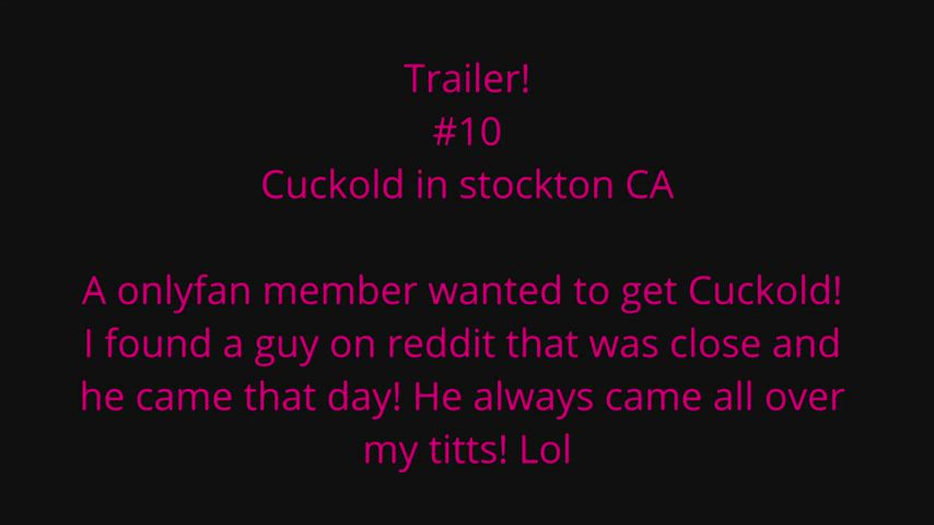 One of my first cuckold on video! I haven't posted in a while hopefully I did it