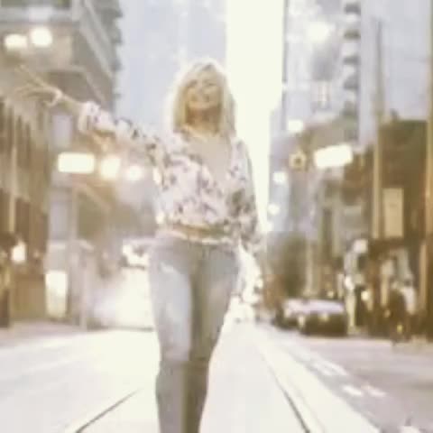 Blonde Jeans Maria Model Party Smile gif