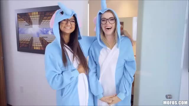 cute onesie threesome