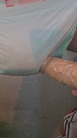 cum diaper vibrator gif