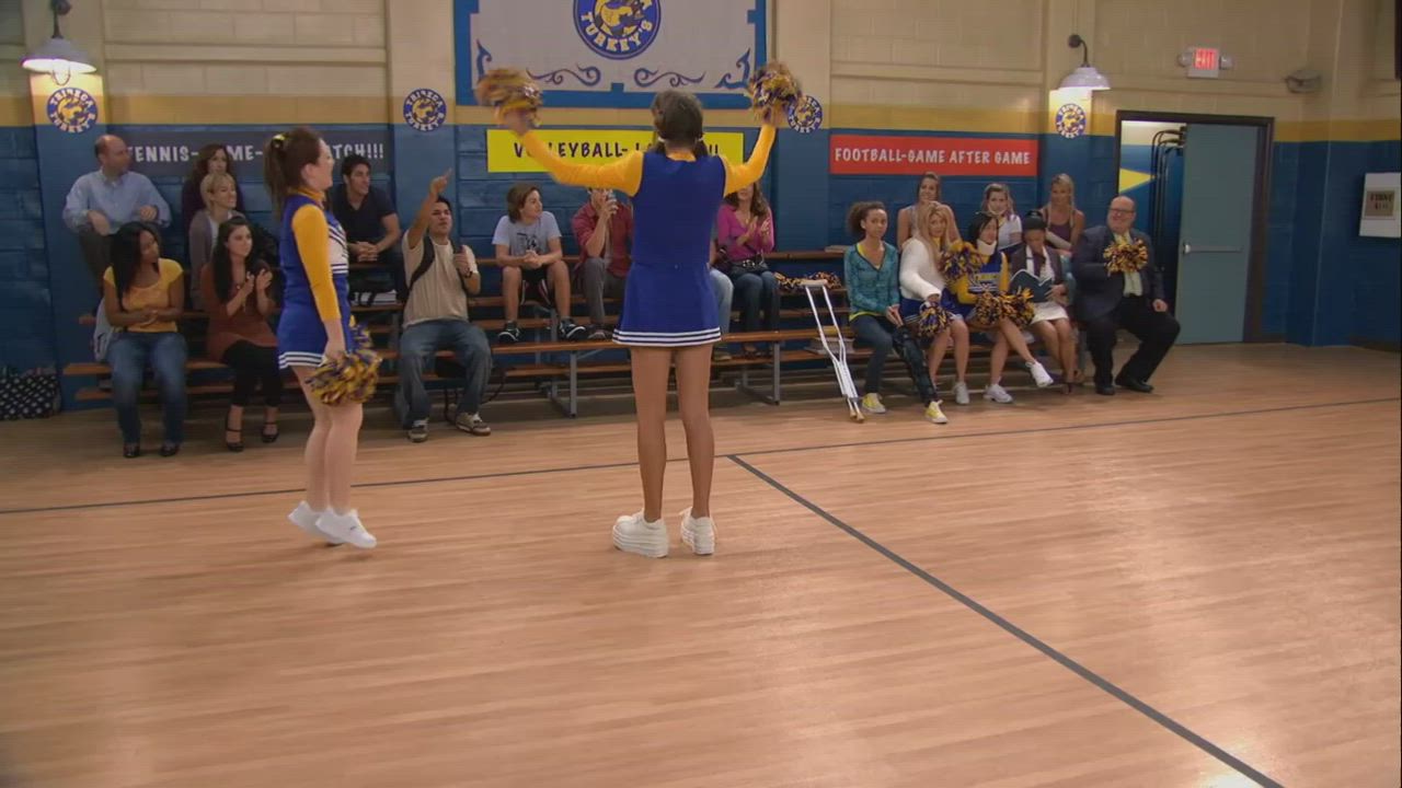 Cheerleader Patty Michova Selena Gomez gif