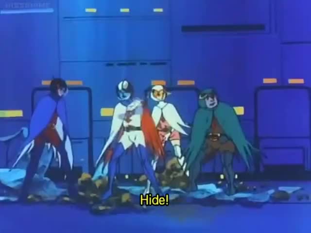 Gatchaman stealth feat