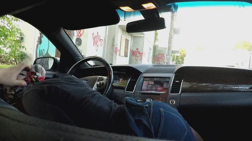 Ass Blowjob Car Sex Ebony gif