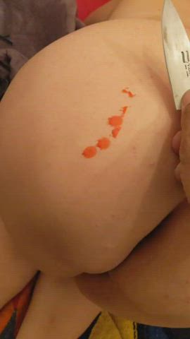 ass candle wax submissive gif