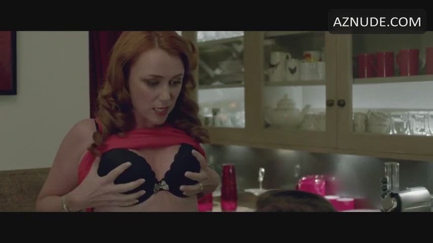 Hot english milf Keeley Hawes asking guy to nut on her tits